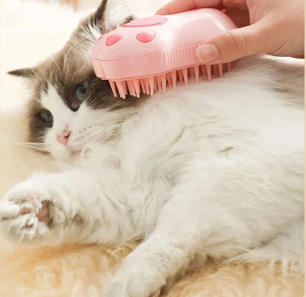 Pet Brush Steam Brush Comb Grooming Hair Removal Combs