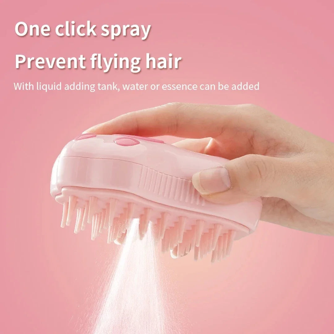 Pet Brush Steam Brush Comb Grooming Hair Removal Combs