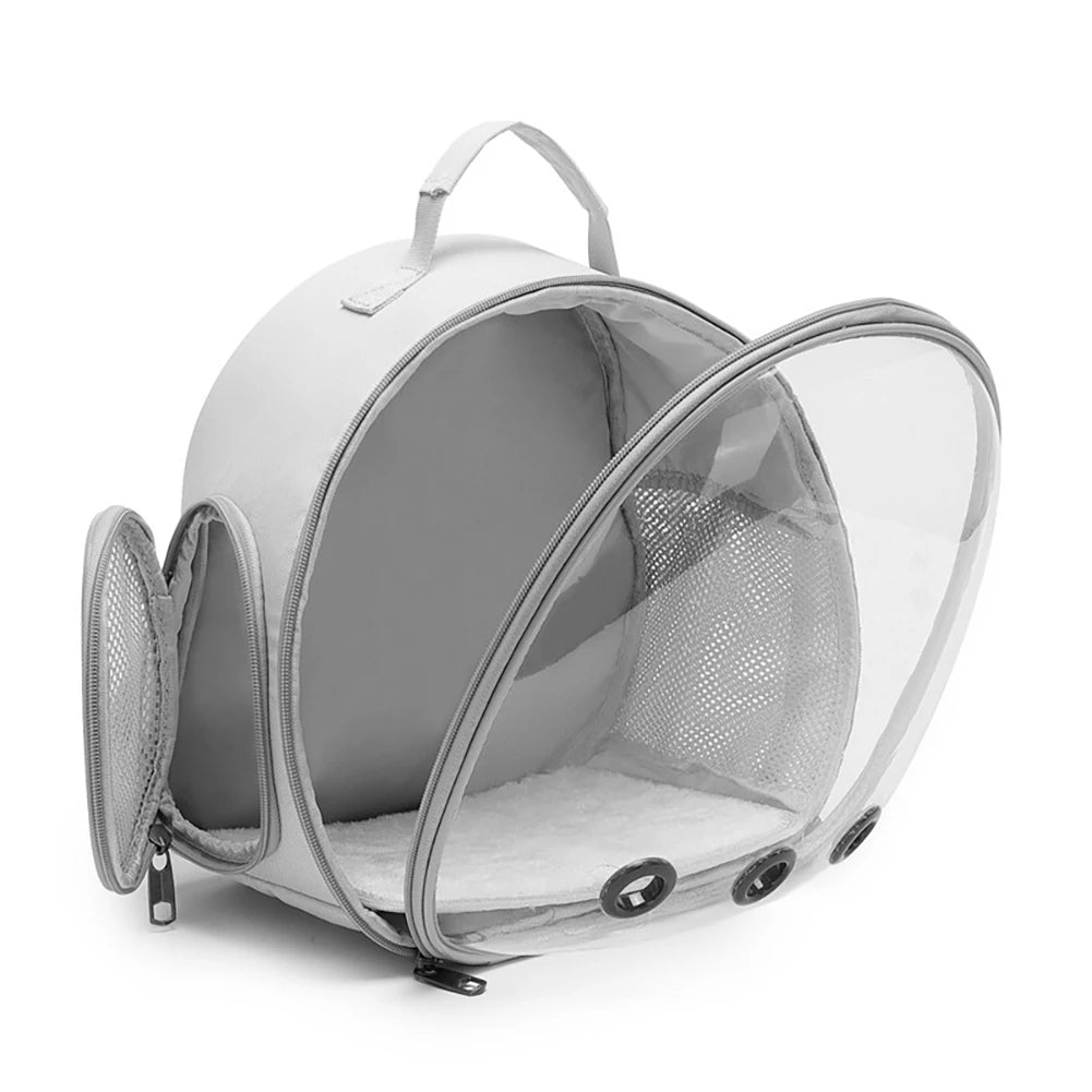 PortableTravel Pet BackpackAnimal Carrier BackpackBreathableCarrier Bag For Guinea PigBird Rabbit Hedgehog Hamsters Chinchilla